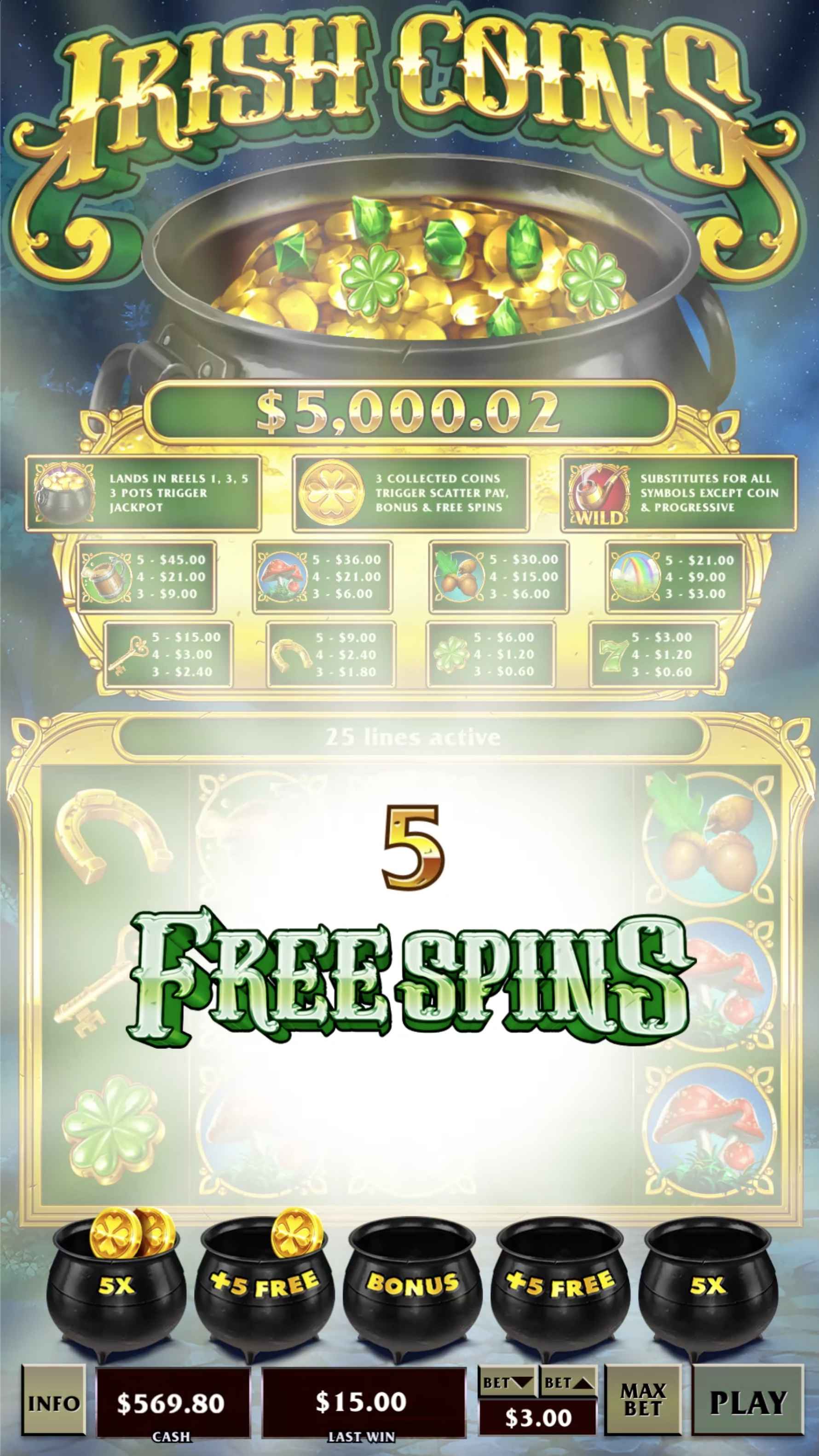 Irish Coins slot